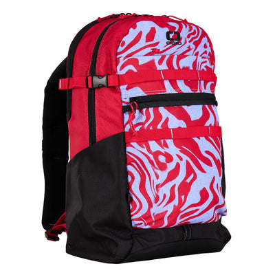 OGIO Alpha 20 Backpack 2025 RED MELTING GEOS
