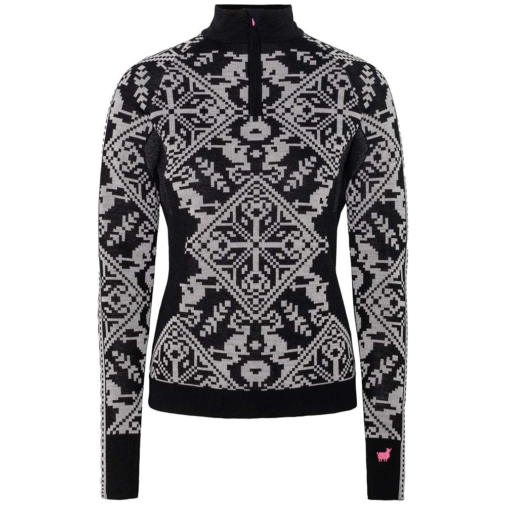 Kari Traa Women's Saga Half-Zip 2026 BLACK-BLACK