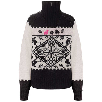 Kari Traa Women's Saga Knit Sweater2026 NWHITE OFF WHITE