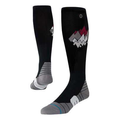 Stance Peaks Ultralight Wool Snow Socks 2026 BLACK