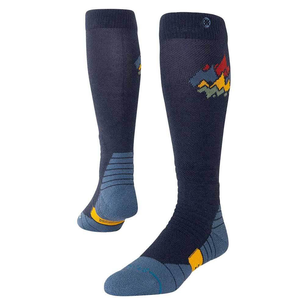 Stance Peaks Mid Wool Snow Socks 2026 NAVY NAVY
