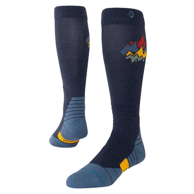 Stance Peaks Mid Wool Snow Socks 2026 NAVY NAVY