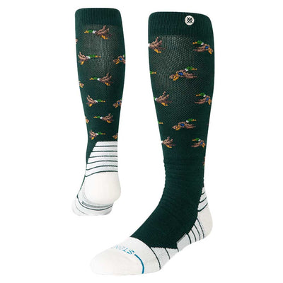 Stance Huntin Midweight Poly Snow Socks 2026 PIN PINE