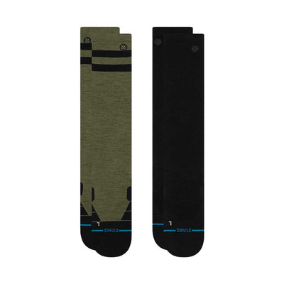 Stance Joven Ultralight Wool Snow Socks 2 Pack 2026 OLV OLIVE