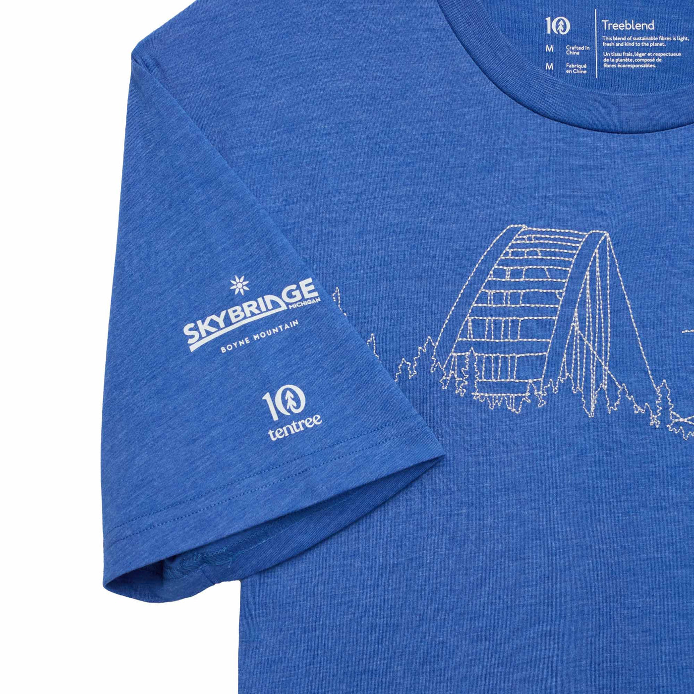 Boyne Mountain Tentree Skybridge Juniper Tee