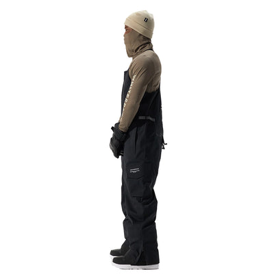 Whitespace Men's 2L Insulated Cargo Bib Pants - Black 2026