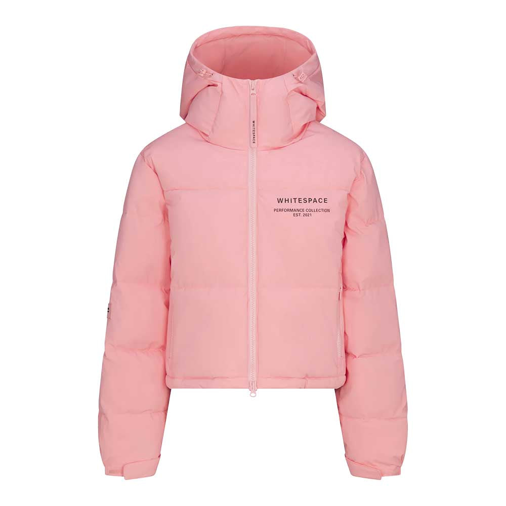 Whitespace Women's Cropped Puffer Jacket 2026 PINK ICING