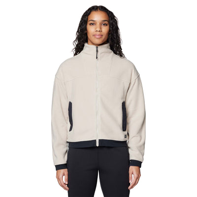 Mountain Hardwear Women's Powder Maven Fleece Full Zip Jacket 2026 160 FOSSIL BLACK
