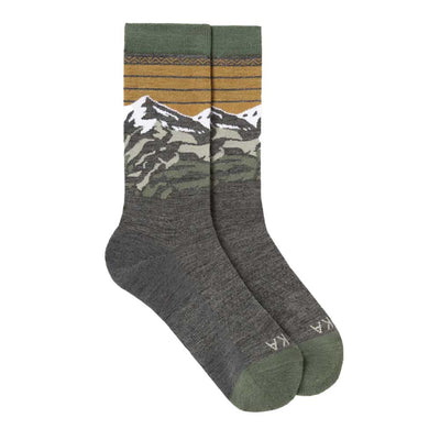 Paka Apparel Essential Mountain Crew Socks 2026 MOUNTAIN