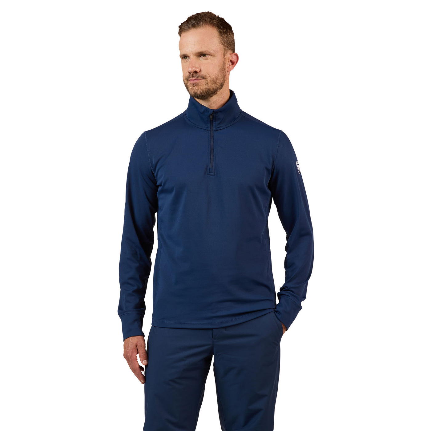 Rossignol Men's Stretch Half-Zip Midlayer 2026 DARK NAVY
