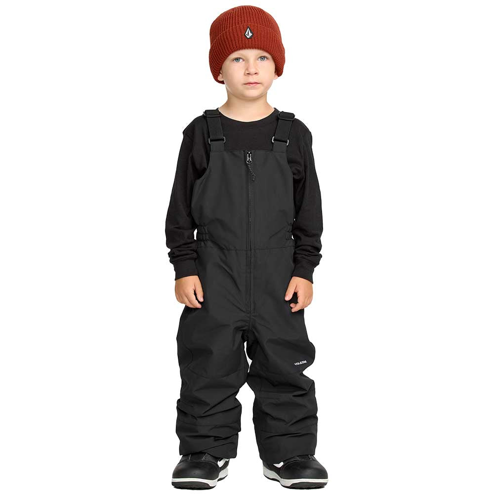 Volcom Junior's Barkley Insulated Bib Overalls 2026 BLACK