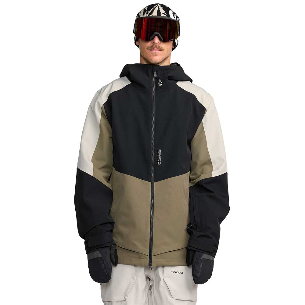 Volcom Men's Brighton Full Zip Jacket 2026 MILITARY