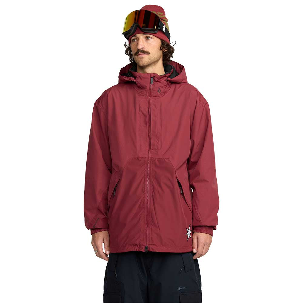 Volcom Men's Longo GORE-TEX Jacket 2026 BTR BURNT RED