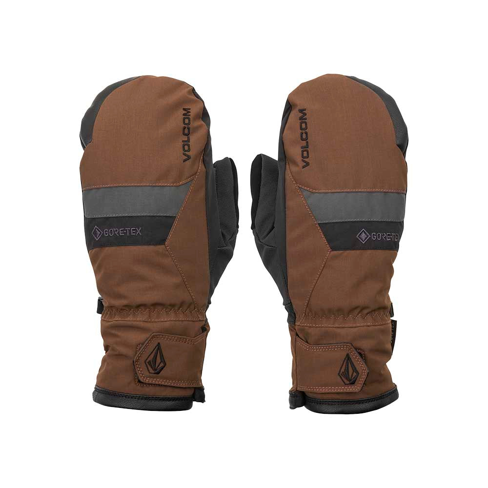 Volcom Men's Stay Dry Gore-Tex Mitts 2026 BROWN