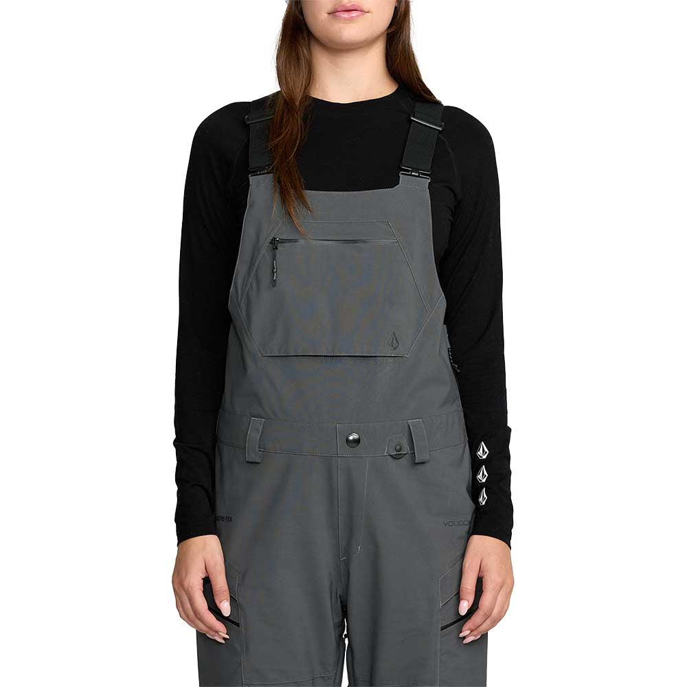 Volcom Women's Ash Stretch Gore Bib Overalls 2026