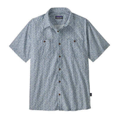 Patagonia Men's Back Step Shirt 2025 MBSL MOUNTIAN BREEZE: STILL BLUE