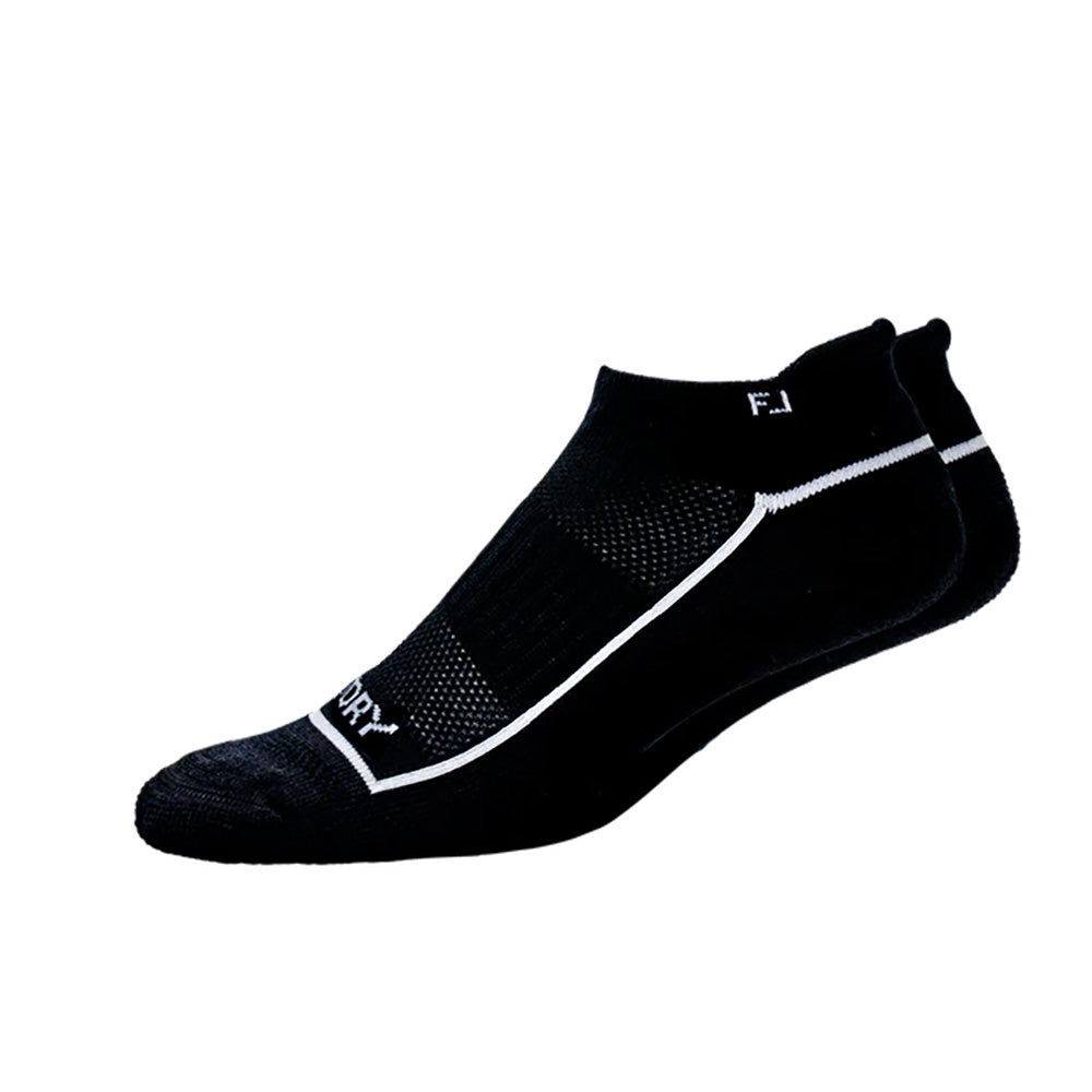 FootJoy Women's ProDRY Roll Tab Socks 2025 BLACK/WHITE