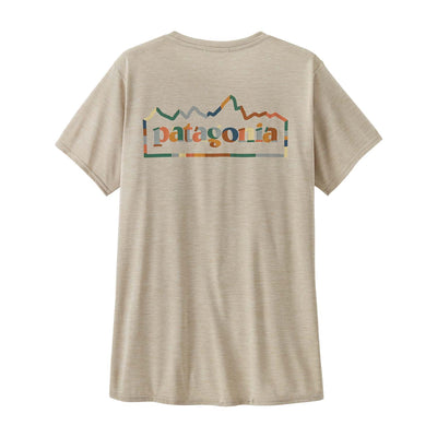 Patagonia Women's Capilene Cool Daily Graphic Shirt 2025 UFPX UNITY FITZ: PUMICE X-DYE