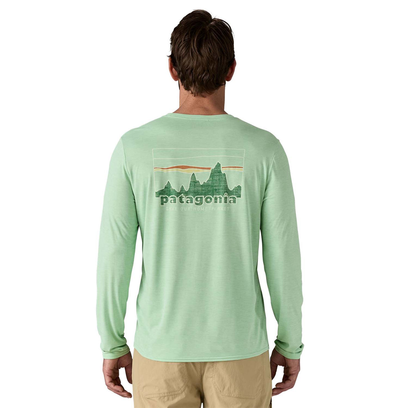 Patagonia Men's Long-Sleeved Capilene Cool Daily Graphic Shirt 2025