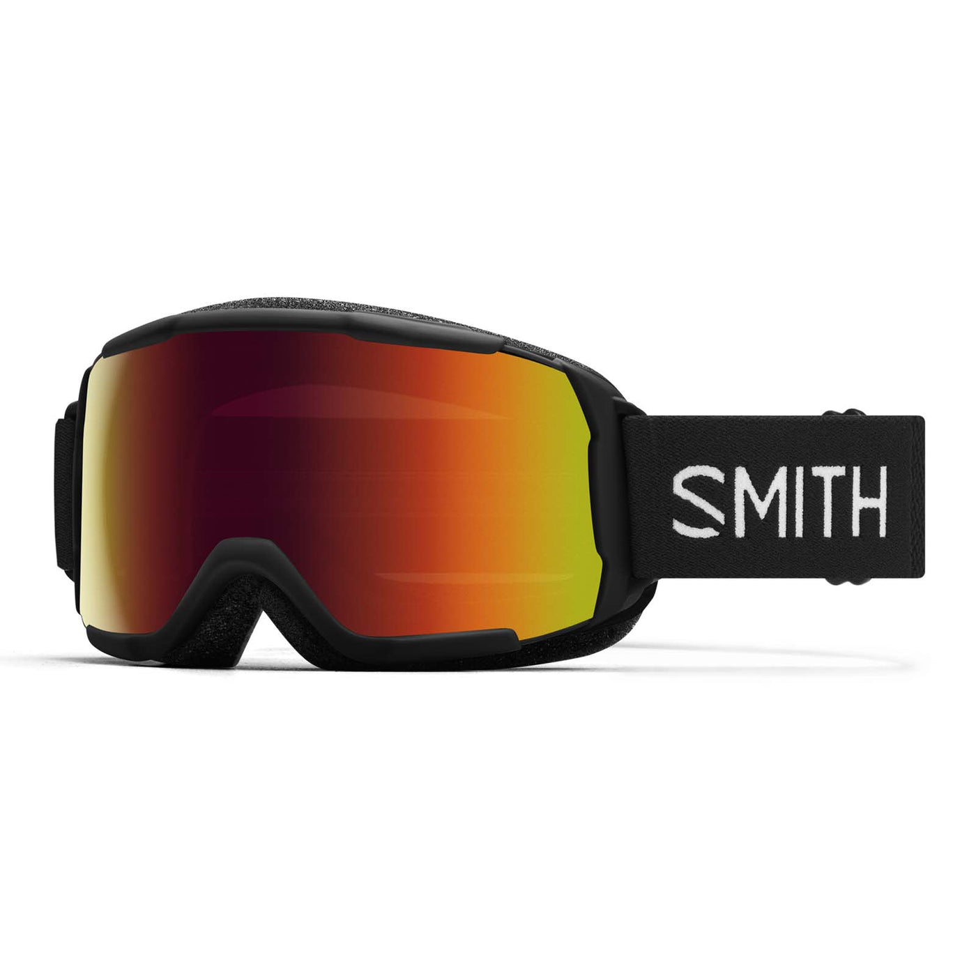 Smith Junior's Grom Goggles 2026 BLACK/RED SOL-X MIRROR