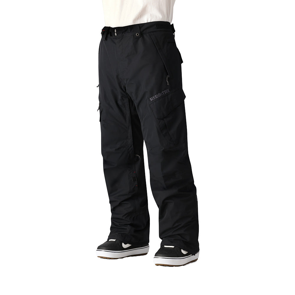 686 Men's Smarty 3-In-1 Cargo Pants 2026 BLACK