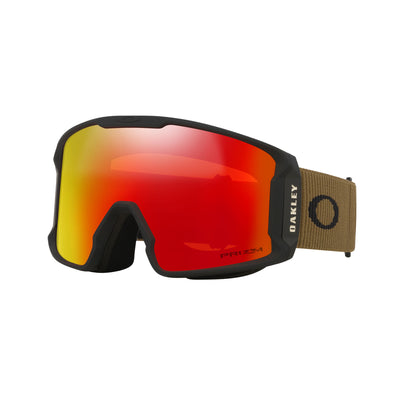 Oakley Line Miner M Goggles 2026 ARMY GREEN CORD / PRIZM SNOW TORCH IRID