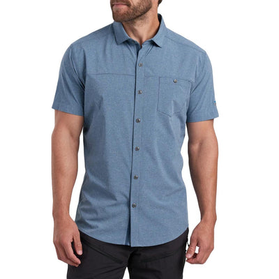 KUHL Men's Optimizr Short Sleeve Shirt 2025 ENDS ENDLESS SEA