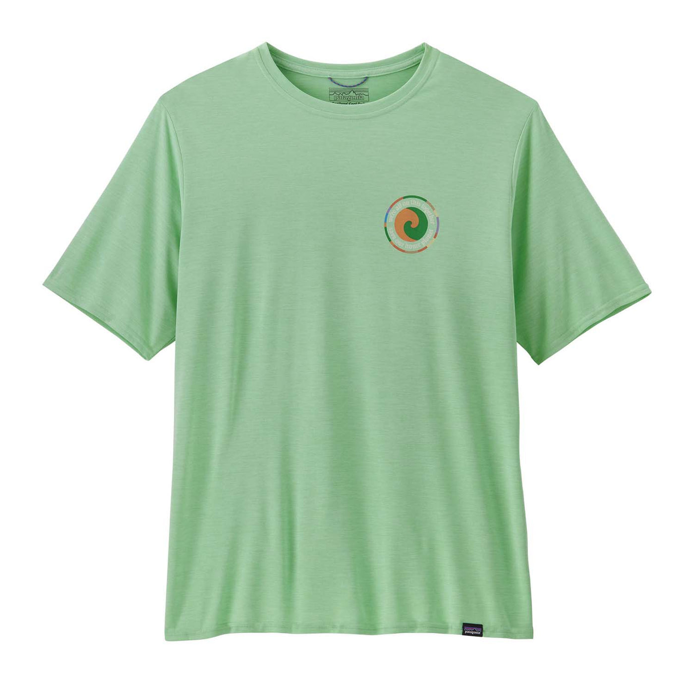 Patagonia Men's Capilene Cool Daily Graphic Shirt 2025 UFRX UNITY FRITZ: RINSED GREEN X-DYE