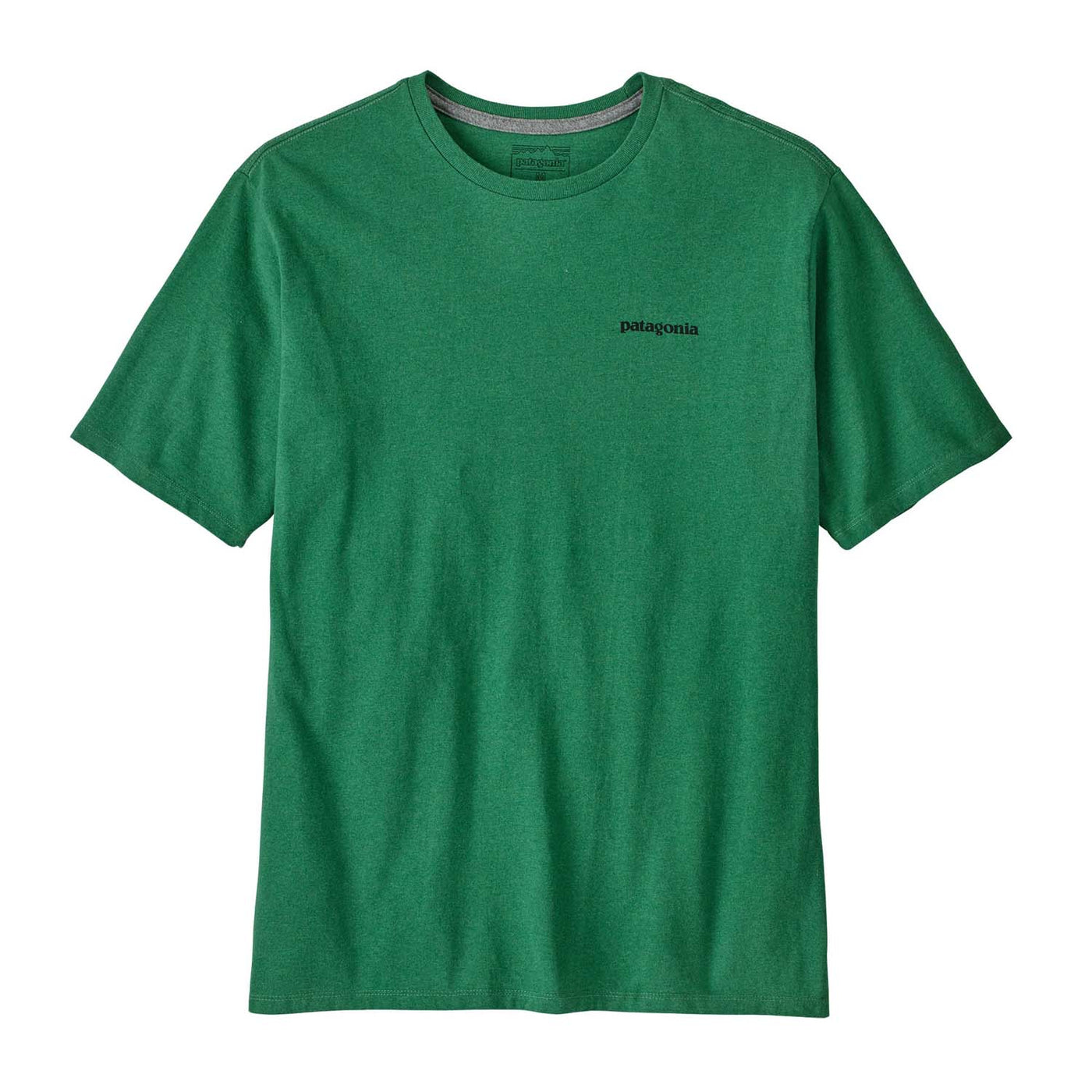 Patagonia Men's P-6 Logo Responsibili-Tee 2025 POHL P-6 OUTLINE: HEARTLEAF GREEN