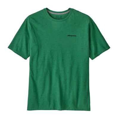 Patagonia Men's P-6 Logo Responsibili-Tee 2025 POHL P-6 OUTLINE: HEARTLEAF GREEN