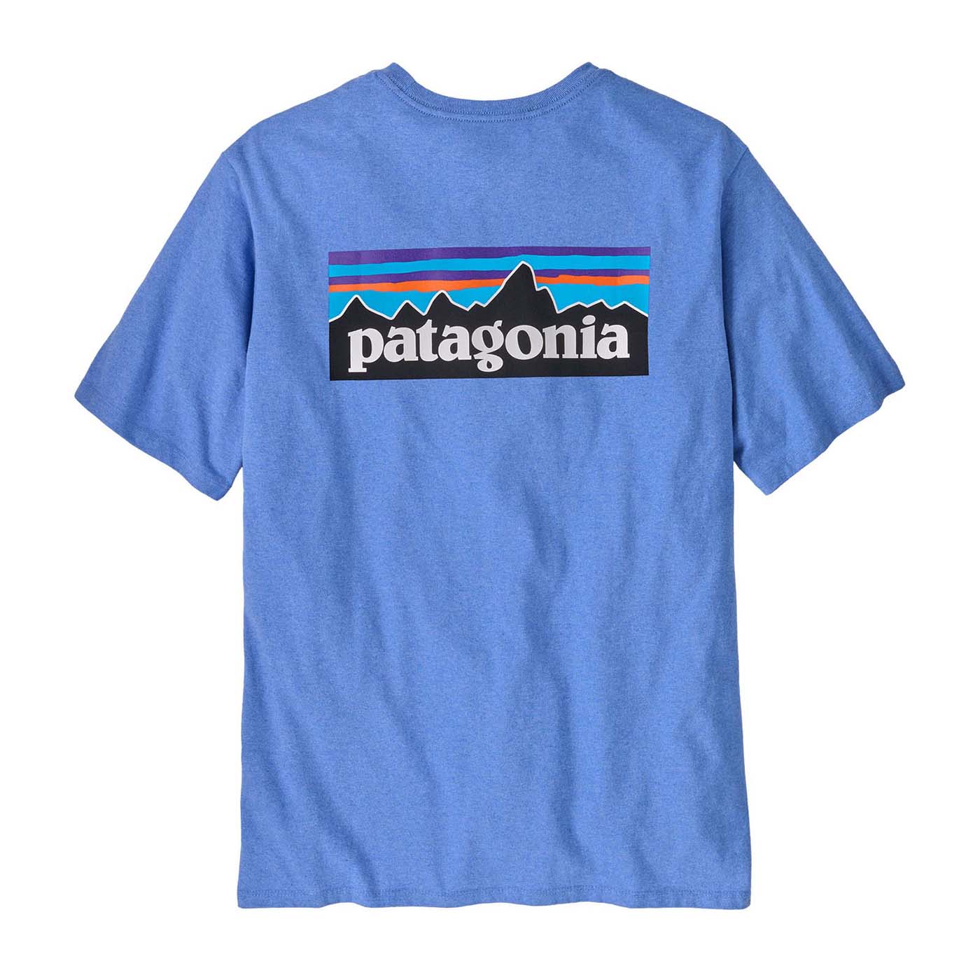 Patagonia Men's P-6 Logo Responsibili-Tee 2025 ABNB ABUNDANT BLUE
