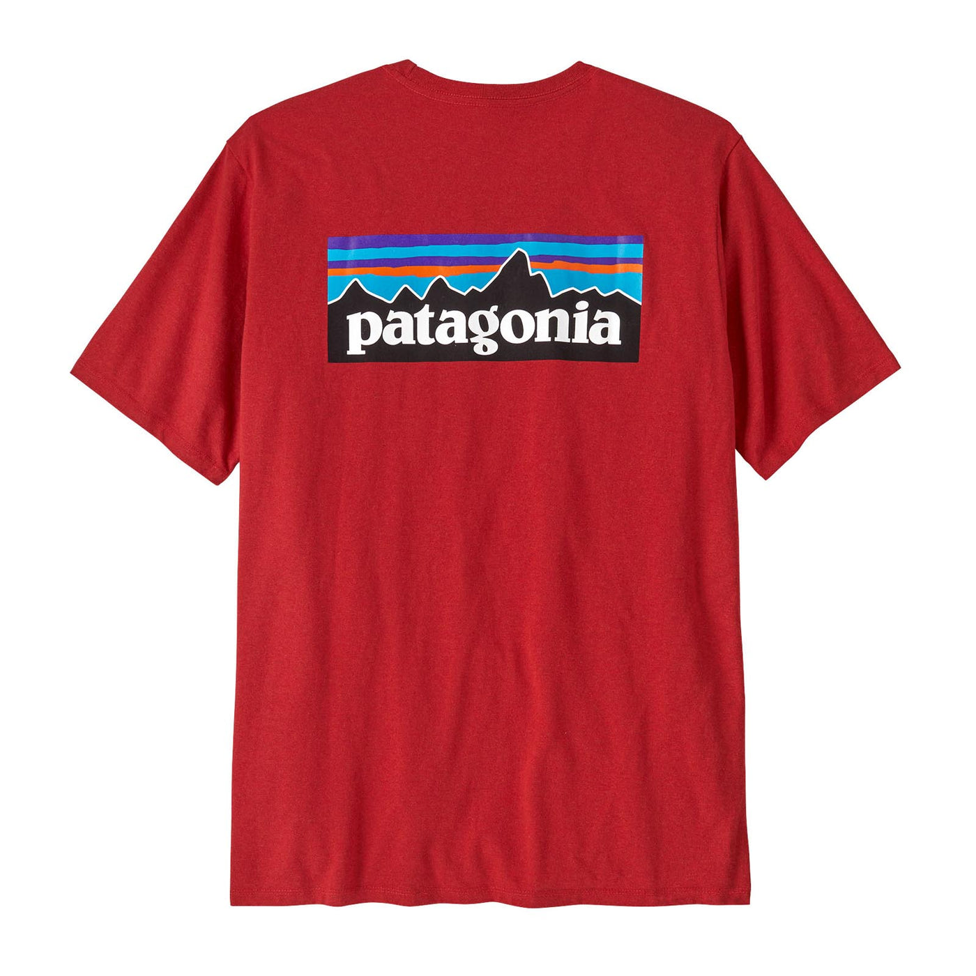 Patagonia Men's P-6 Logo Responsibili-Tee 2025 AMRE AMANITA RED