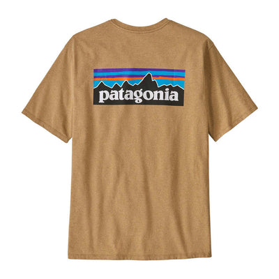 Patagonia Men's P-6 Logo Responsibili-Tee 2025 TNGO TALON GOLD