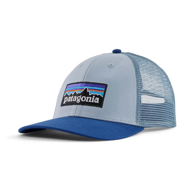 Patagonia P-6 Logo LoPro Trucker Hat 2025 STEAM BLUE