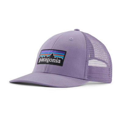 Patagonia P-6 Logo LoPro Trucker Hat 2025 CNPL CONCRETE PURPLE