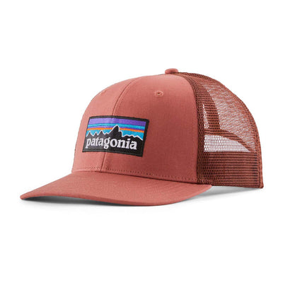 Patagonia P-6 Logo Trucker Hat 2025 PTRE POTTERS RED