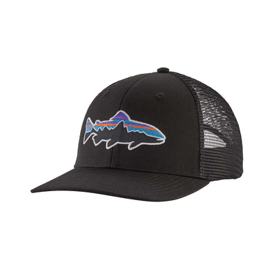 Patagonia Fitz Roy Trout Trucker Hat 2025 BLACK
