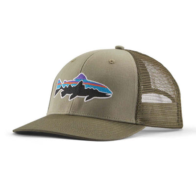 Patagonia Fitz Roy Trout Trucker Hat 2025 RVGN RIVER ROCK GREEN