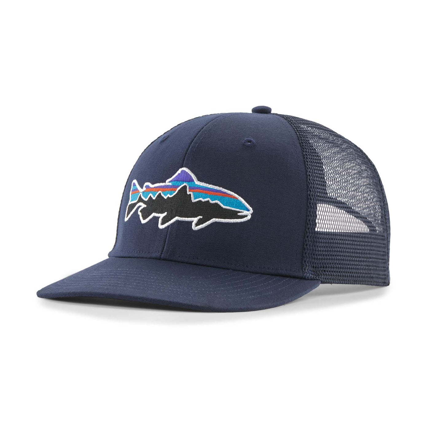 Patagonia Fitz Roy Trout Trucker Hat 2025 NEW NAVY