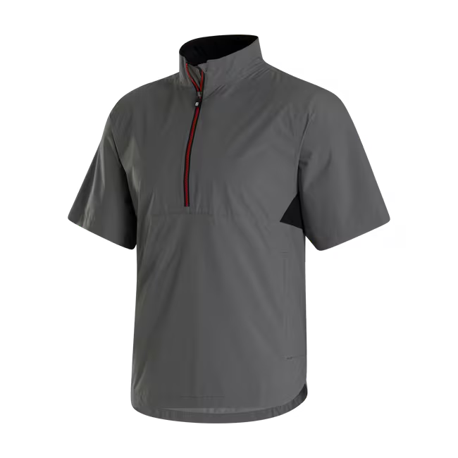 FOOTJOY FOOTJOY MEN'S HYDROLITE SS RAIN SHIRT CHARCOAL