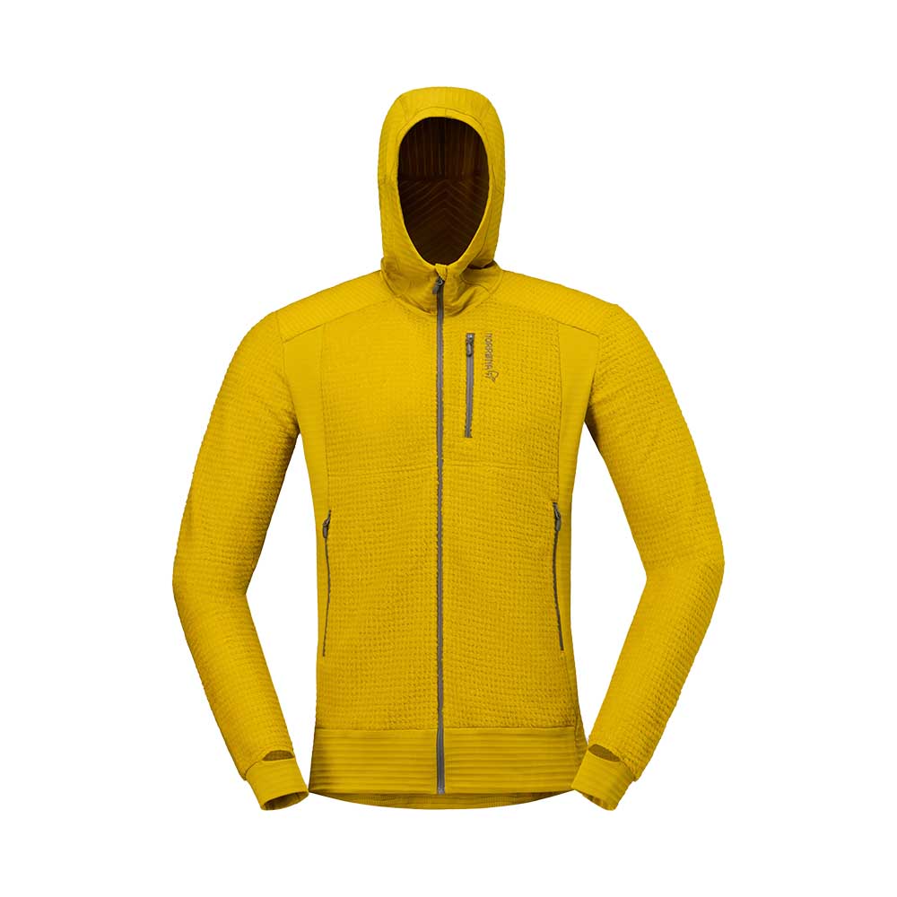 Norrona Men's Falketind Alpha120 Zip Hood 2026 5502 GOLDEN PALM YELLOW