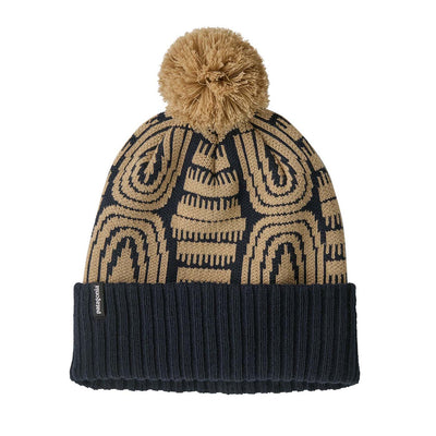Patagonia Powder Town Beanie 2026 FLSK FLOW SUNKEN BLUE
