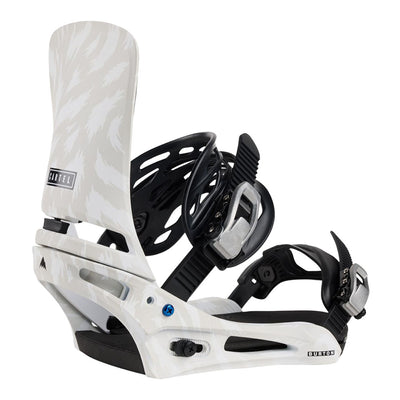 Burton Men's Cartel Re:Flex Snowboard Bindings 2025 GRAY/WHITE