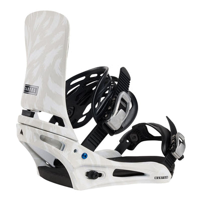 Burton Men's Cartel Re:Flex Snowboard Bindings 2025 GRAY/WHITE