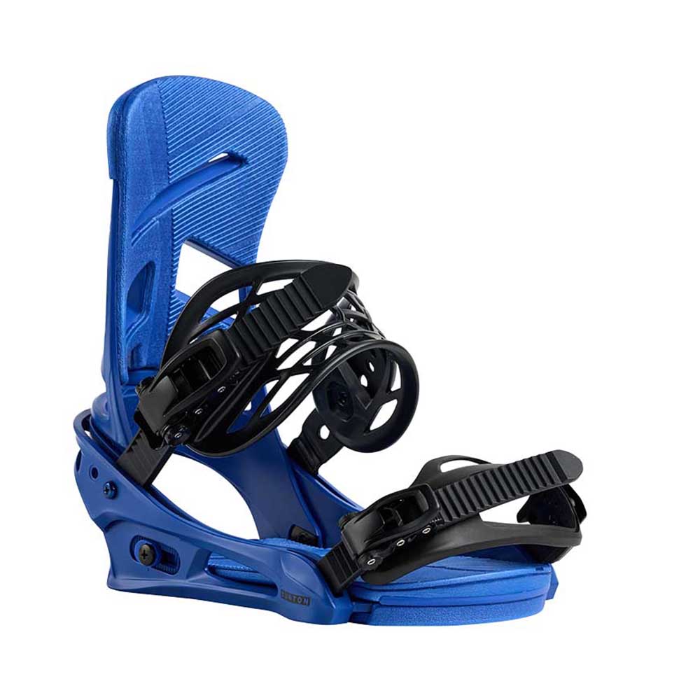 Burton Men's Mission Re:Flex Snowboard Bindings 2026 JAKE BLUE