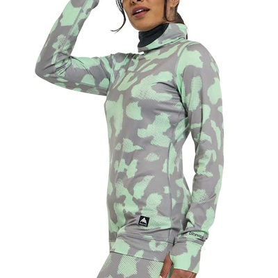 Burton Women's Midweight Base Layer Long Neck Shirt 2026 ROSETTE