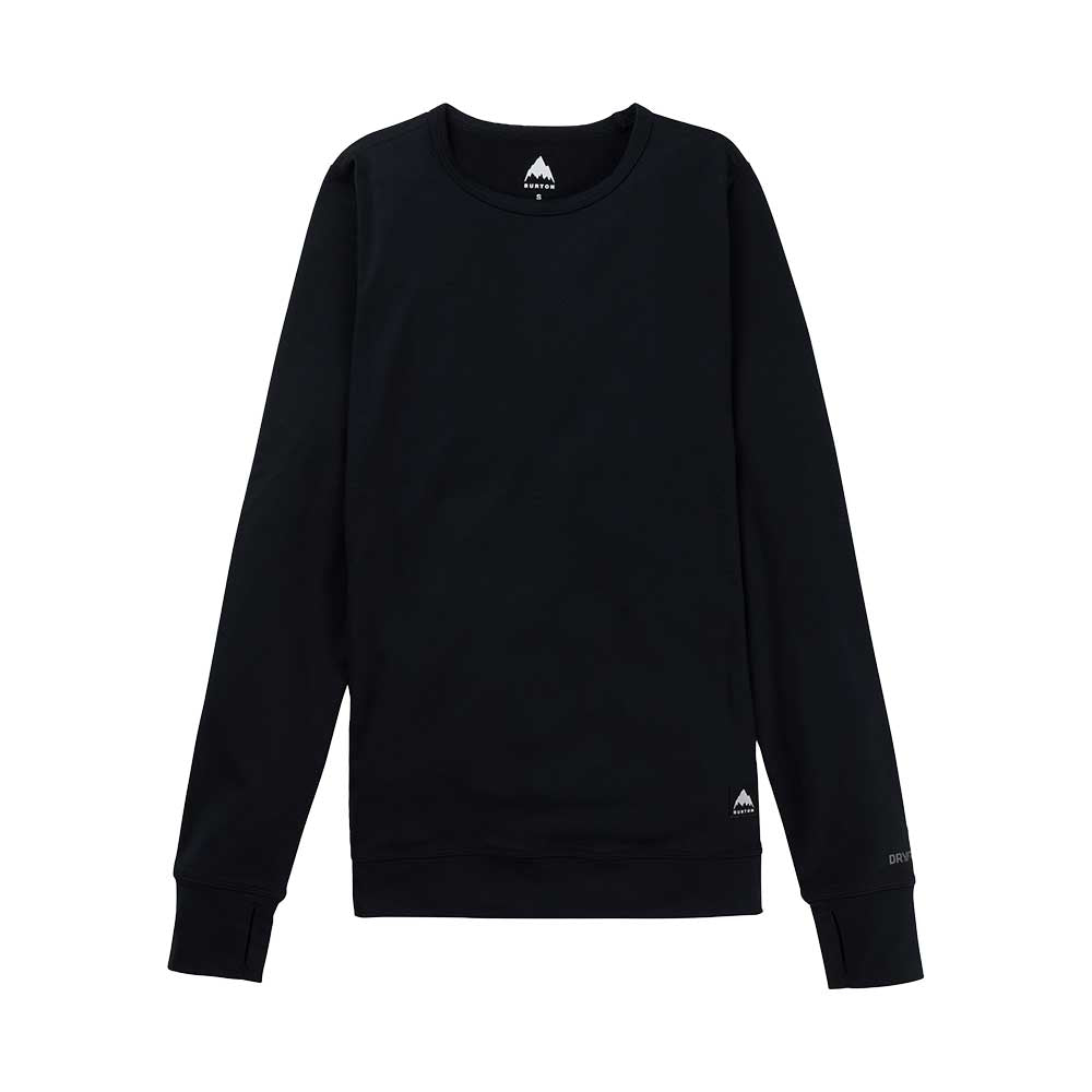 Burton Women's Midweight Base Layer Crewneck 2026 TRUE BLACK