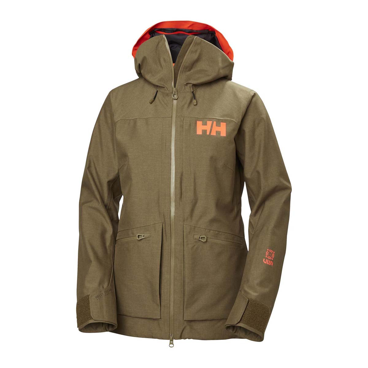 Helly Hansen Women's Powderqueen 3.0 Snow Jacket 2026 718 SEPIA