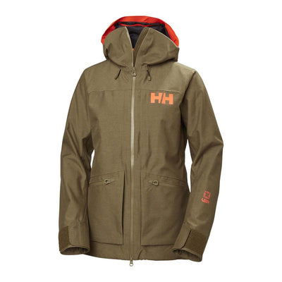 Helly Hansen Women's Powderqueen 3.0 Snow Jacket 2026 718 SEPIA