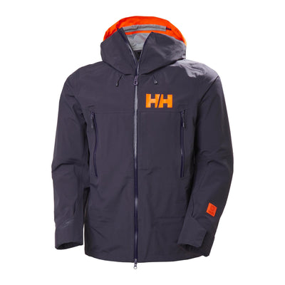 Helly Hansen Men's Sogn Shell 2.0 Snow Jacket 2026 660 BLACK GRAPE